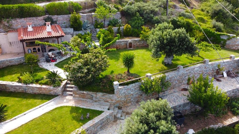 Aegean Panorama Apartments Ahladerí Kültér fotó