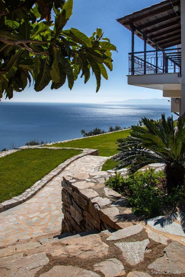 Aegean Panorama Apartments Ahladerí Kültér fotó