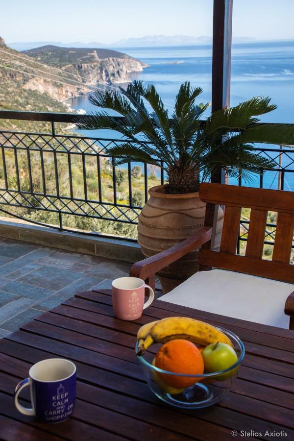 Aegean Panorama Apartments Ahladerí Kültér fotó