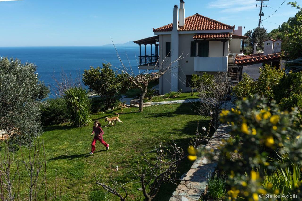 Aegean Panorama Apartments Ahladerí Kültér fotó