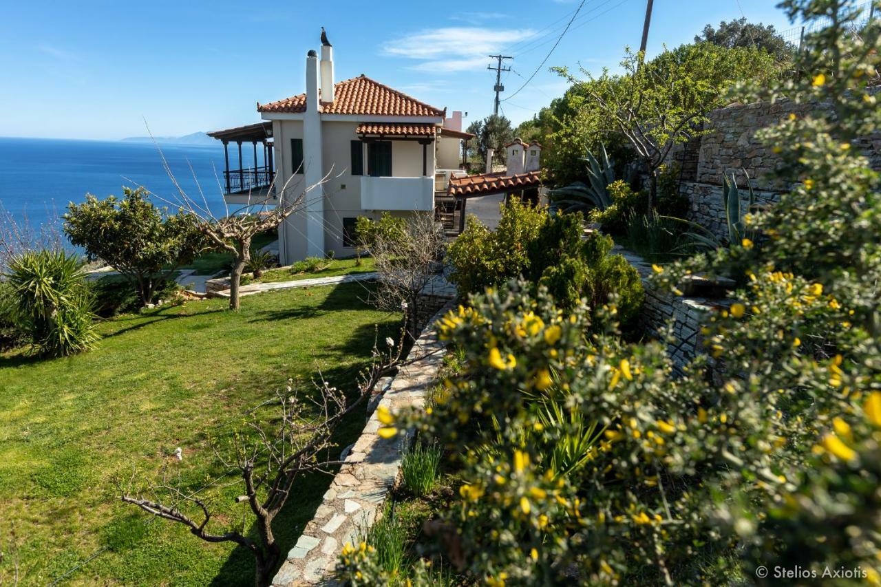 Aegean Panorama Apartments Ahladerí Kültér fotó